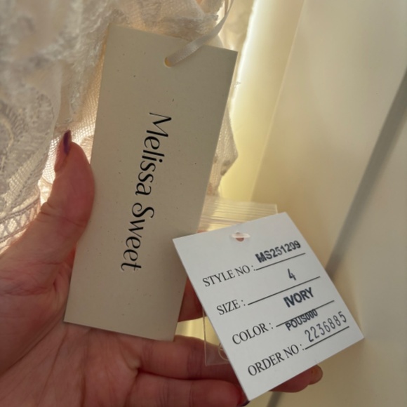 Brand New Wedding Dress & Veil - Picture 7 of 12